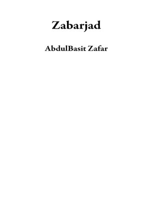 cover image of Zabarjad